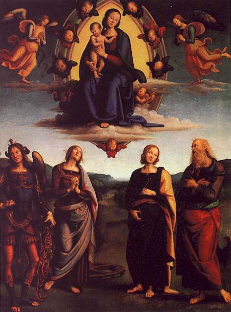 The Virgin and Child with Saints